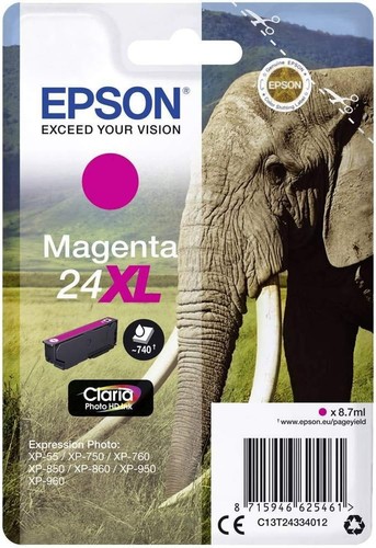 Epson 24xl ink cartridge - 24xl,