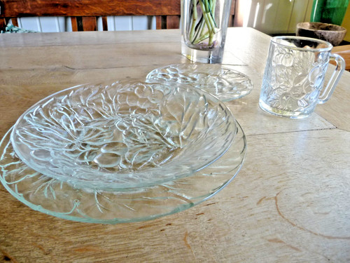 Ikea vintage glasservice - ikea,