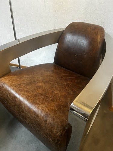 Aviator chair sessel leder - aviator,