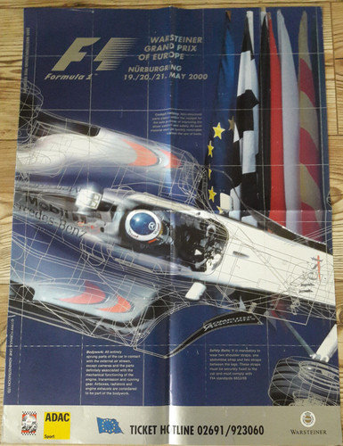 Orginal plakat formel 1 - -,