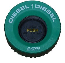 Diesel Grün Tankdeckel Tanken wie in der DTM Formel 1 Schraubverschluss