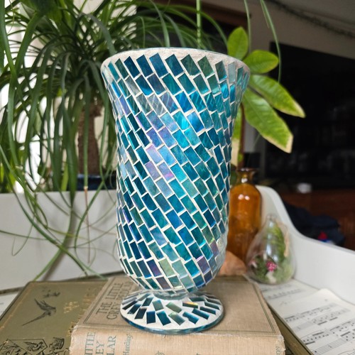 Vintage mosaik glas orkan - mosaik,