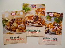 Dr. Oetker 3 Rezeptsammlungen