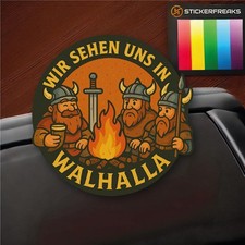 Aufkleber Walhalla Viking