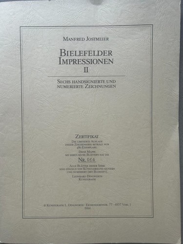Kunstmappe bielefelder - kunstmappe, "bielefelder