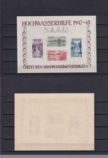 Saarland Block 1  postfrisch