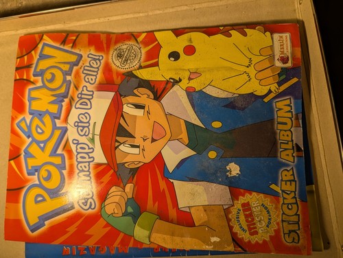Pokemon sticker sammelheft - pokemon,