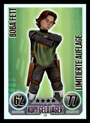 Boba fett force attax - fett,