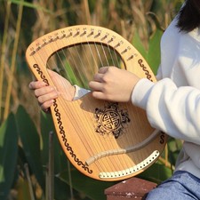 Exquisite lyre harfe mahagoni - lyre,