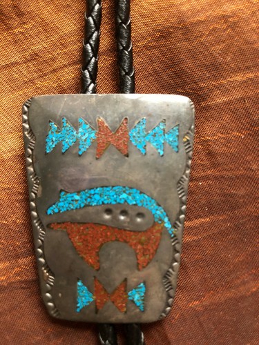 Indianerschmuck bolo tie - indianerschmuck,
