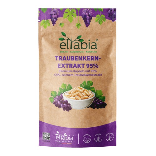 Traubenkernextrakt kapseln - kapseln, 95%