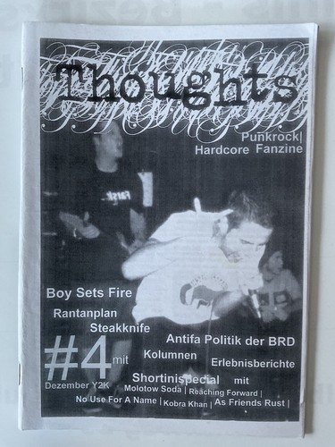 Thoughts hardcore punk - thoughts, nr.