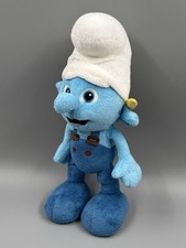 Peyo Die Schlümpfe Handy Schlumpf Handwerker Mechaniker Plüsch Stofftier 30 cm
