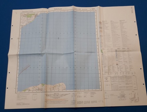 Topographische karte l1932 - karte,