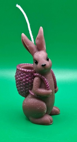 Kerze motiv hase kaninchen - motiv,