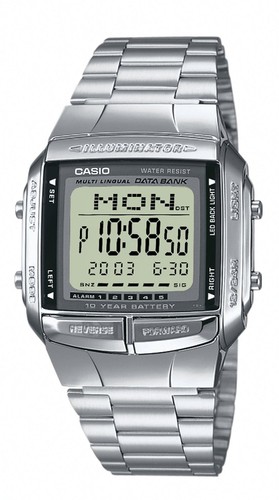 Unisex uhr casio - data, bank