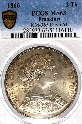 Deutsche states frankfurt 1866 - deutsche,