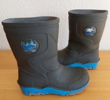 Kinder Gummistiefel dunkelblau Gr. 27 W  Matschstiefel Printed by PURIN/Italy 