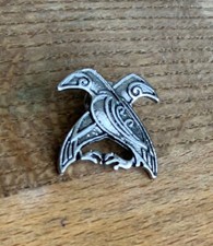 Pin Anstecker Raben Hugin und