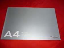 AUDI A4 S4 B8 8K Limousine Avant allroad quattro Preisliste Pricelist von 2012