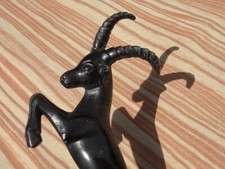 Art Deco Ziegenbock - Tisch - Glocke Rezeptions Hotel Hof - Klingel Gamsbock