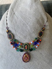 AYALA BAR - tolle, farbenfrohe  Designer-Halskette, Collier