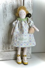 Stoffpuppe tilda greentate - stoffpuppe,