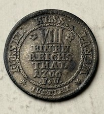 1/8 Taler 1766 FU Hessen