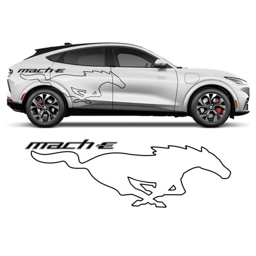 Seitenaufkleber pony mustang - pony,