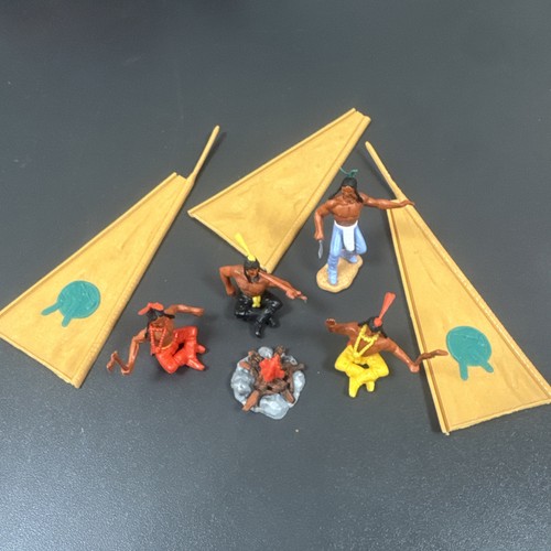 Timpo toys figur indianer - toys,