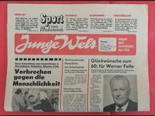 4.1.1988 DDR Sportkalende 1988 *  TU Dresden sprechender Rechner * Junge WELT