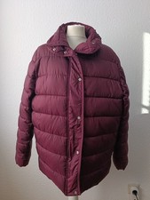 Zabaione Damen Jacke Winterjacke Dunkelrot Gefüttert Reißverschluss Größe XXL 44