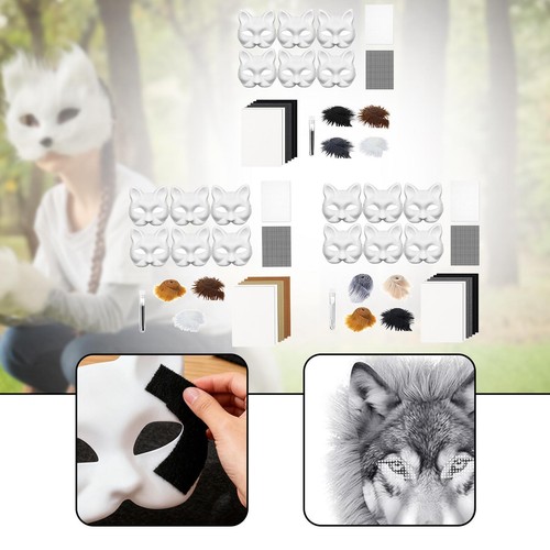 Diy wolf maske - diy, kit