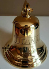 Antike messing wandglocke - antike,