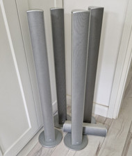 - - - MAGNAT Needle Alu Super tower, center, silber, Lautsprecher, Heimkino - -