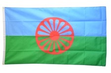 Fahne Sinti und Roma Flagge