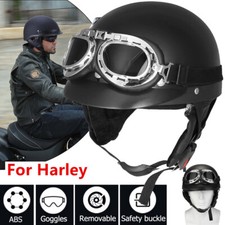 Motorradhelm Halbschalenhelm