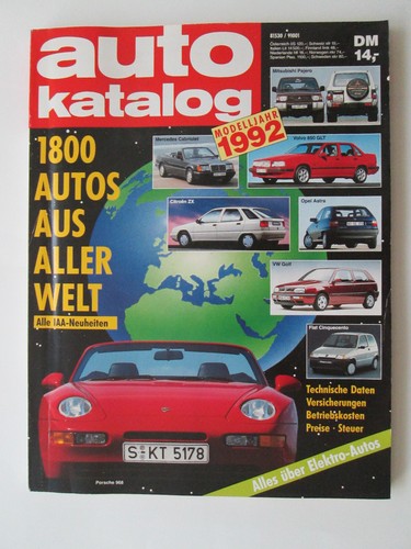 Auto katalog 91 92 - auto, nr.35