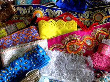 ca.20 Meter Borten Webbänder