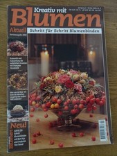Kreativ mit Blumen Herbst Zeitschrift Floristik