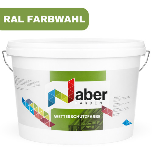 Wetterschutzfarbe - 10,