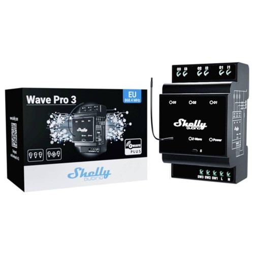 Shelly wave pro kanal - shelly, 3