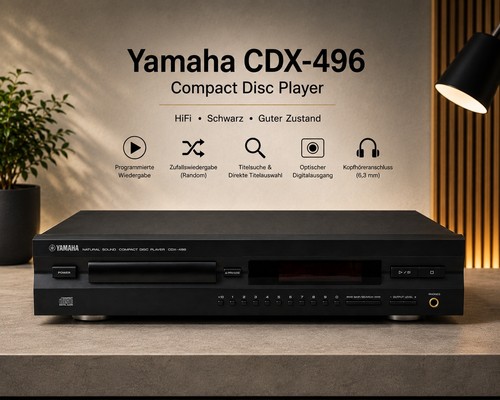 Yamaha cdx 496 compact - compact, disc