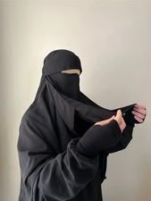 Niqab with eating function