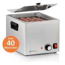 Mahlzeit elektrischer Würstchenwärmer | Hot Dog, Bockwurstwärmer, Wurstkocher