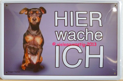 Blechschild 20x30 schild - blechschild,