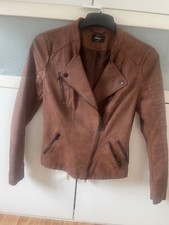 Kunstleder bikerjacke jacke - kunstleder,