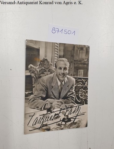 Autogrammkarte fath jacques - fath,, jacques: