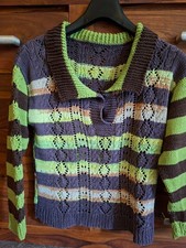 Damen strick baumwollpulli - damen, strick-baumwollpulli
