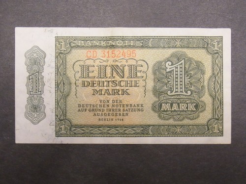 Deutsche mark 1948 ddr - mark, 1948.